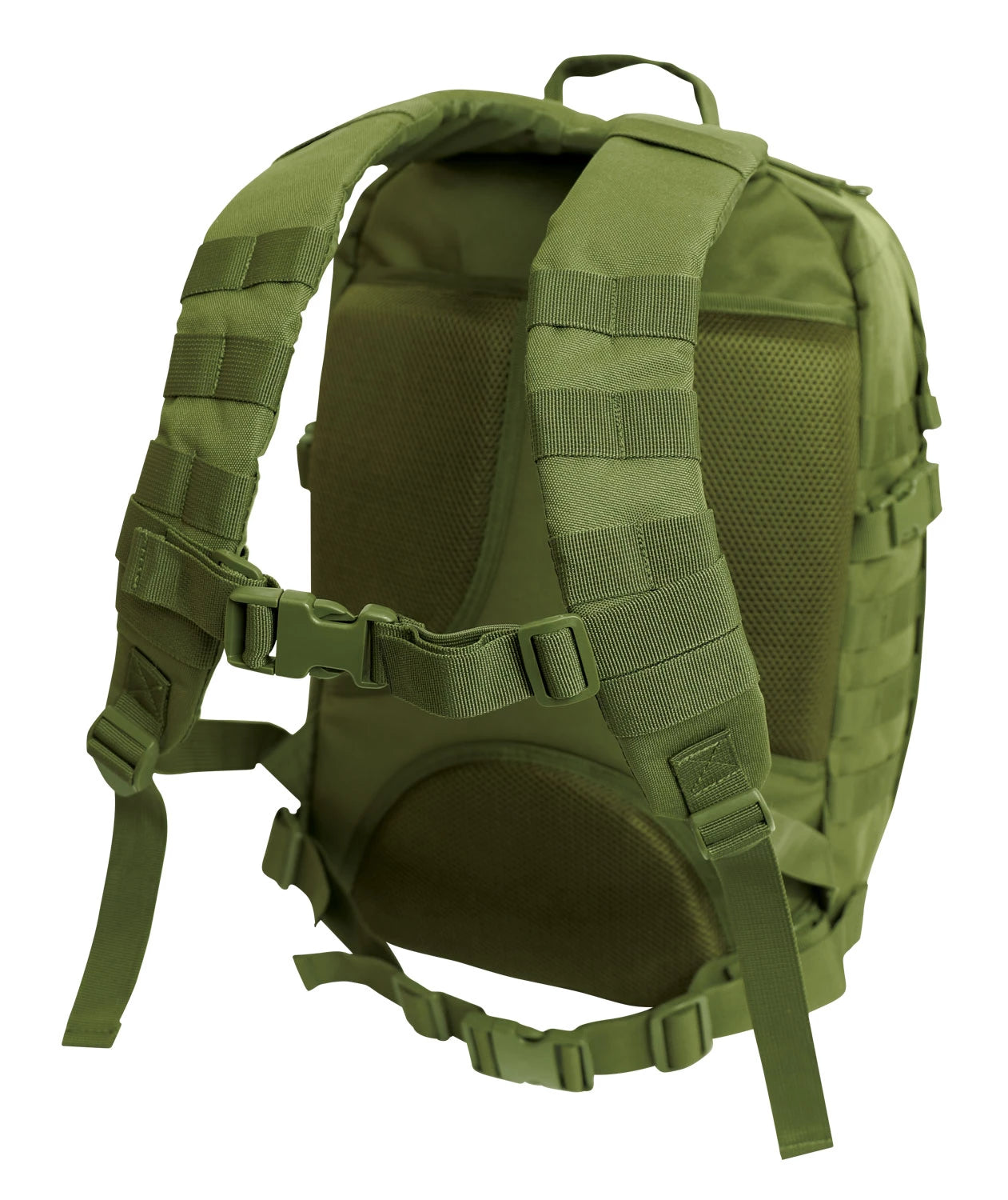 Rothco Fast Mover Tactical Backpack Black Backpacks & Packs reverse view