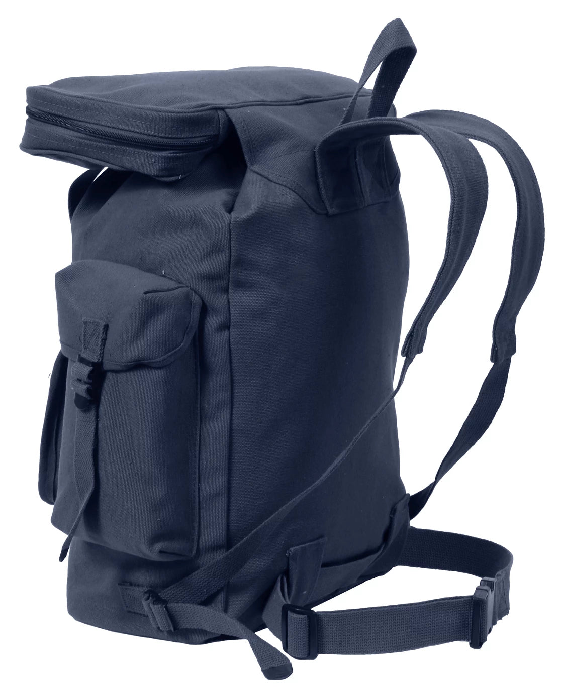 Rothco Canvas European Style Rucksack Bug Out Bag Collection angled product photo
