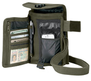 Rothco Canvas Travel Portfolio Bag Earth Brown Sneak Previews angled product photo
