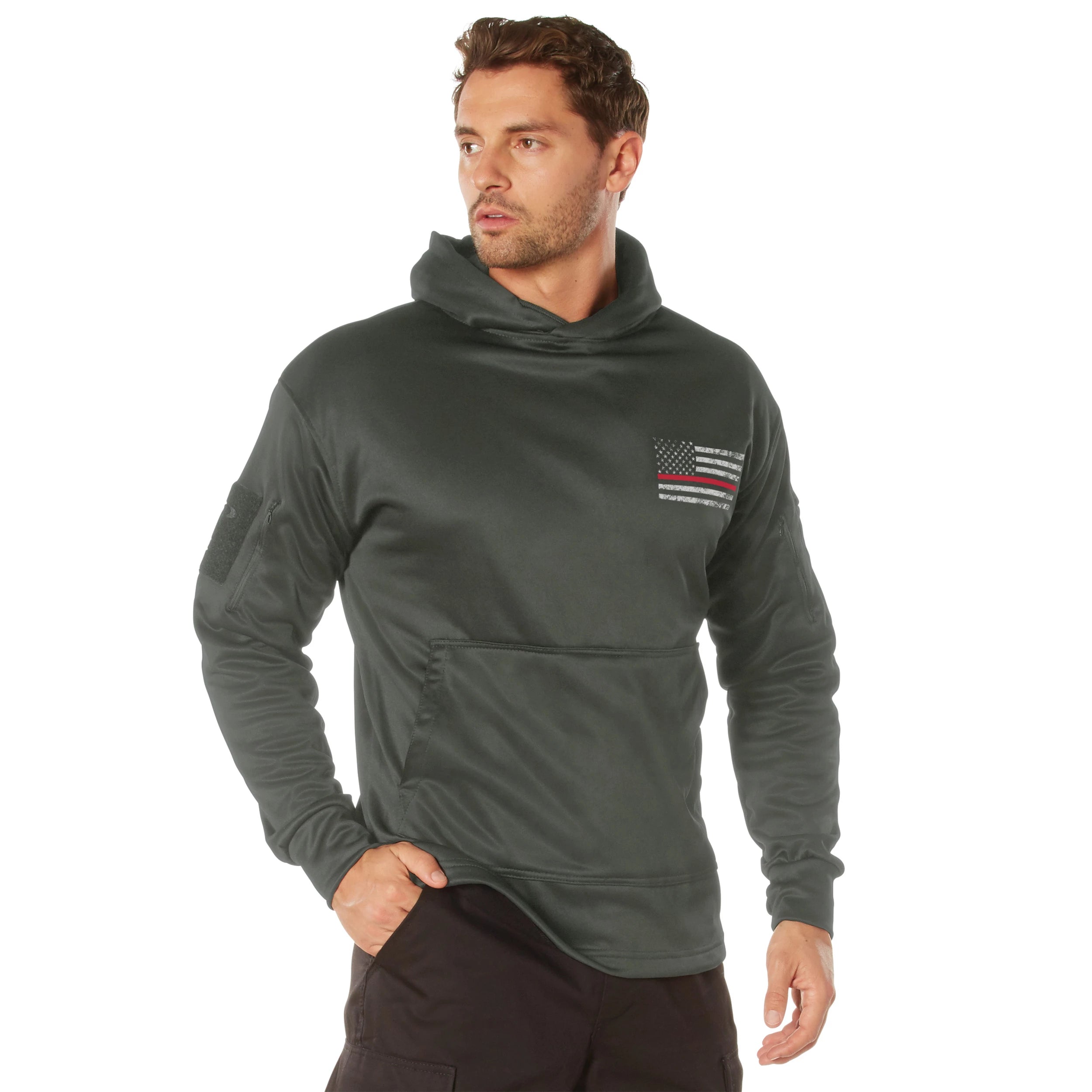 Thin Red Line Concealed Carry Hoodie