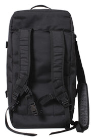 Rothco 3-In-1 Convertible Mission Bag Black Sneak Previews reverse view