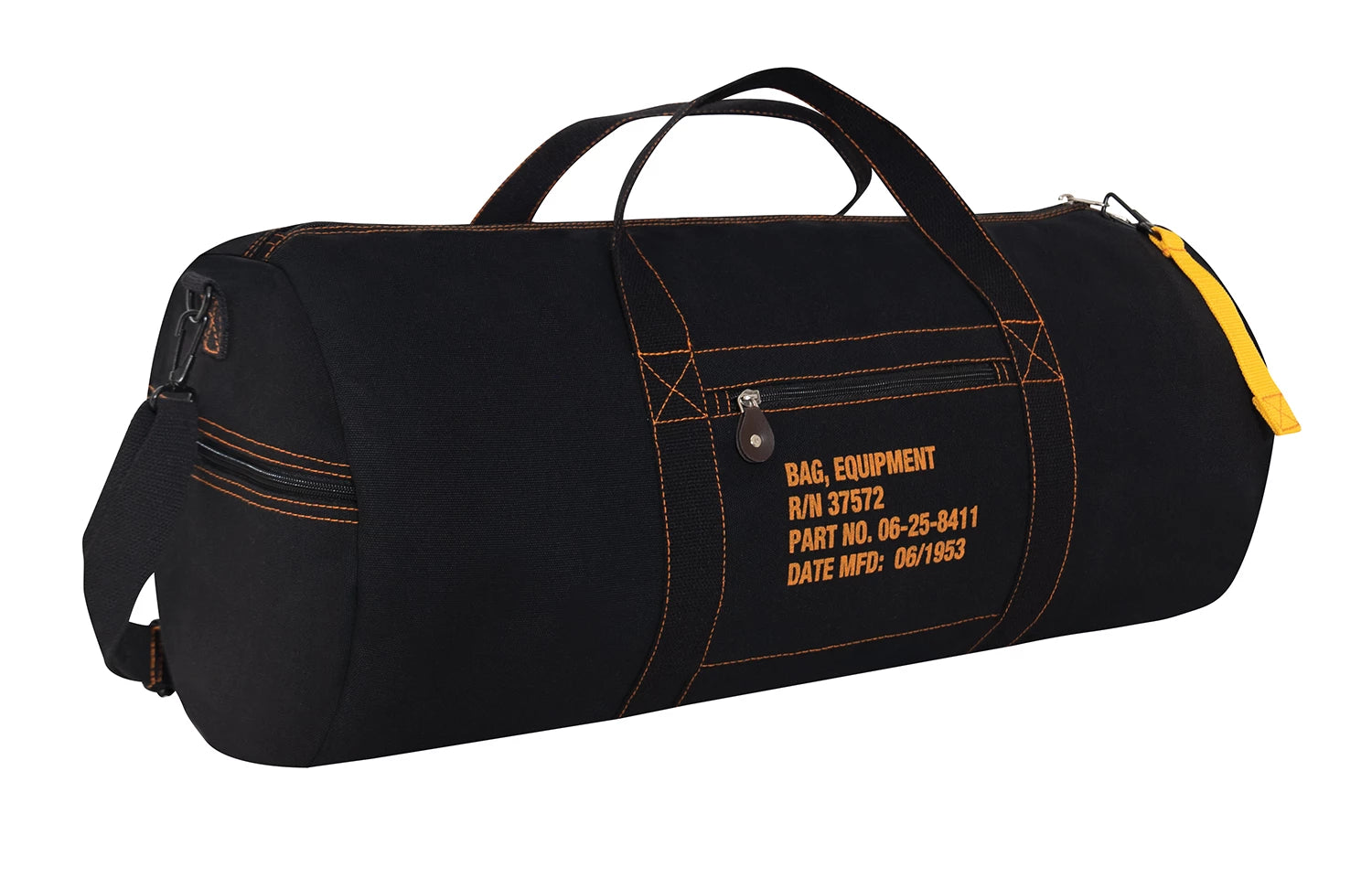 Rothco Canvas Equipment Bag Earth Brown 19 Inches Sneak Previews close-up photo