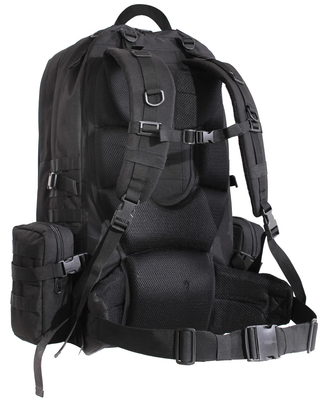 Rothco Global Assault Pack Black Concealed Carry Bags detail photo
