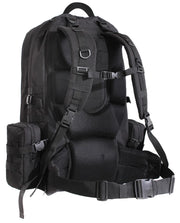 Rothco Global Assault Pack Black Concealed Carry Bags detail photo