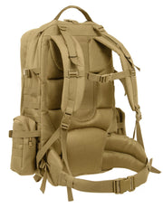 Rothco Global Assault Pack Black Concealed Carry Bags angled product photo