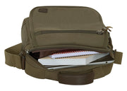 Rothco Every Day Work Shoulder Bag Olive Drab Sneak angled product photo