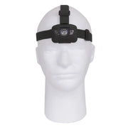 Rothco 5 Bulb LED Headlamp Black Flashlight side detail photo