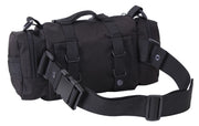 Rothco Tactical Convertipack Black Packs angled product photo
