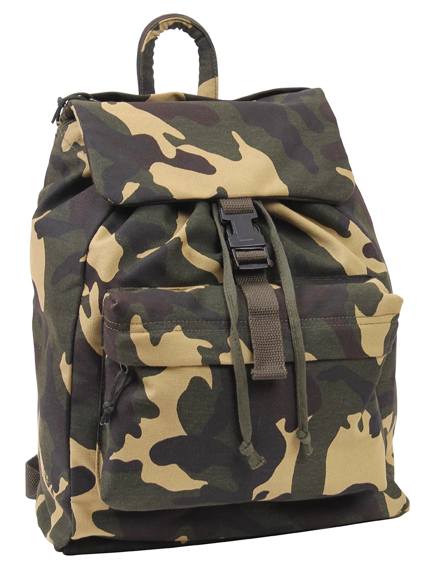 Rothco Canvas Daypack Black Sneak Previews alternate photo