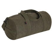 Rothco Waxed Canvas Shoulder Duffle Bag - 19 Inch secondary detail view