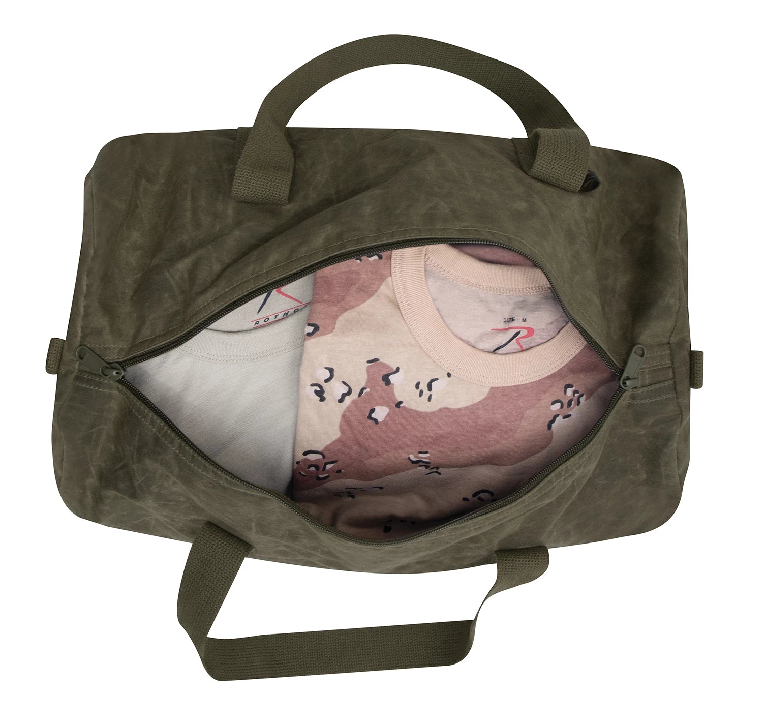 Rothco Waxed Canvas Shoulder Duffle Bag - 19 Inch Bags alternate photo
