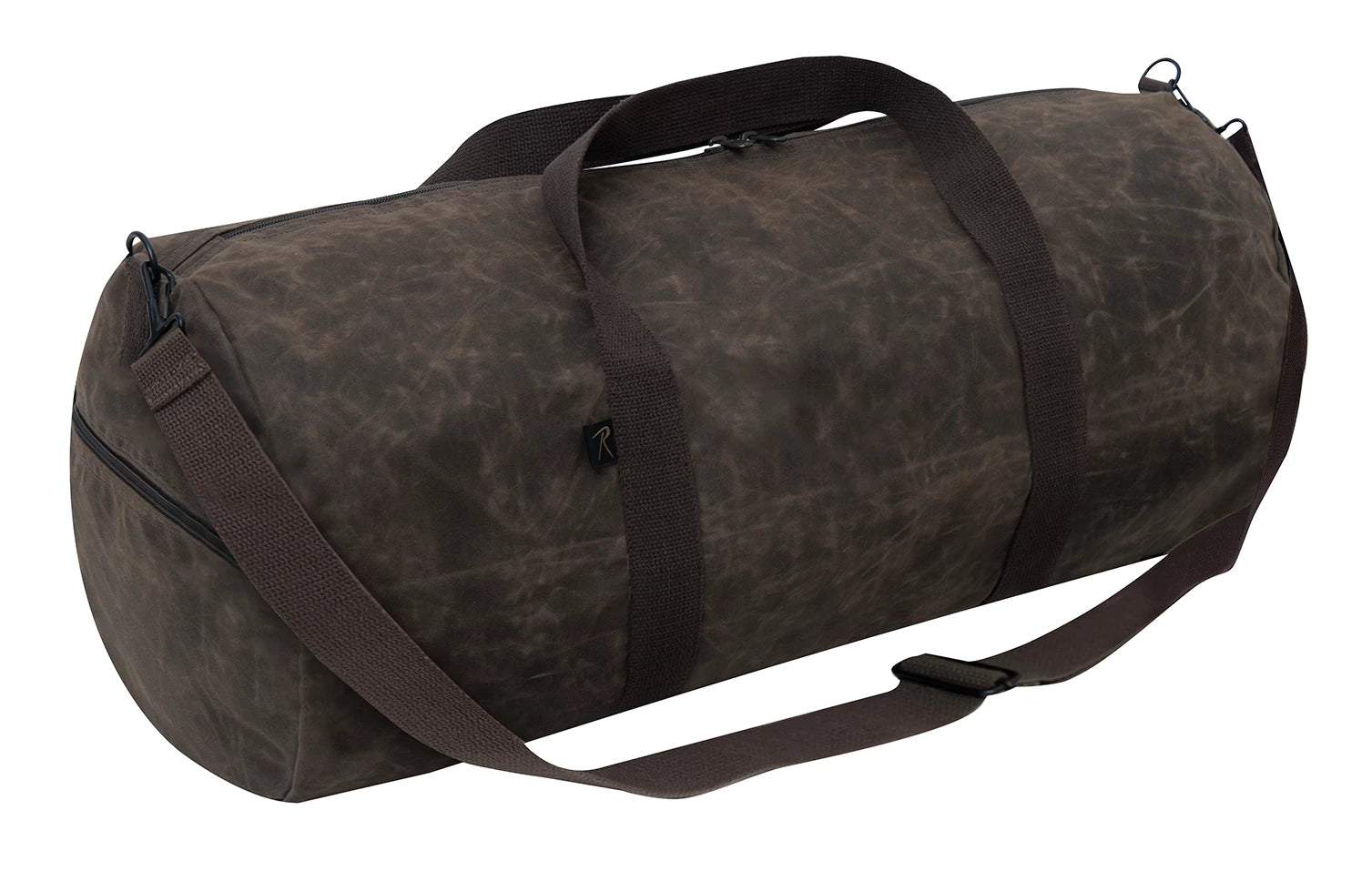 Rothco Waxed Canvas Shoulder Duffle Bag - 24 Inch angled product photo