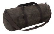 Rothco Waxed Canvas Shoulder Duffle Bag - 24 Inch rear detail view