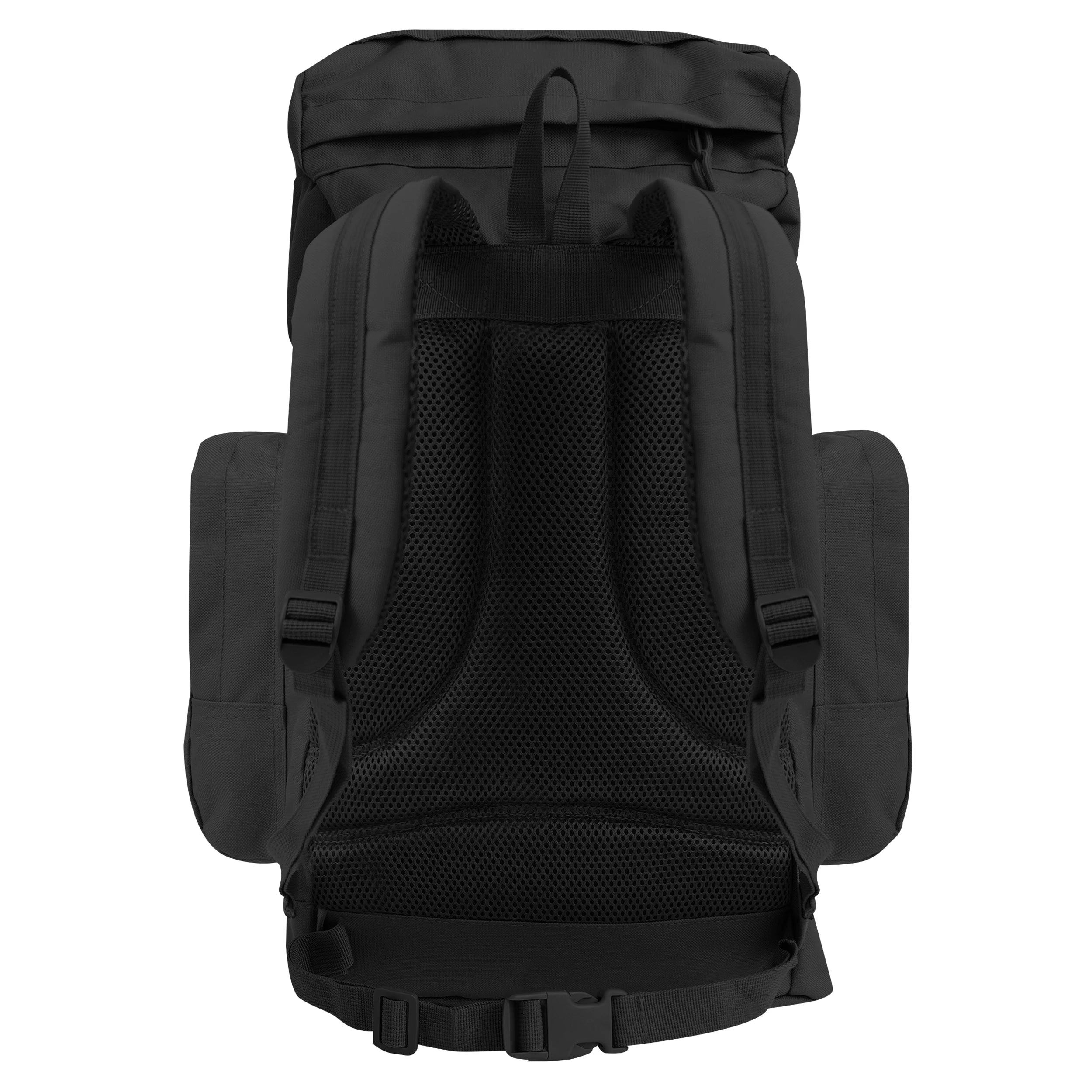 Rothco 25L Tactical Backpack Black Packs angled product photo