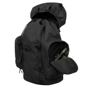 Rothco 25L Tactical Backpack Black Packs side detail photo