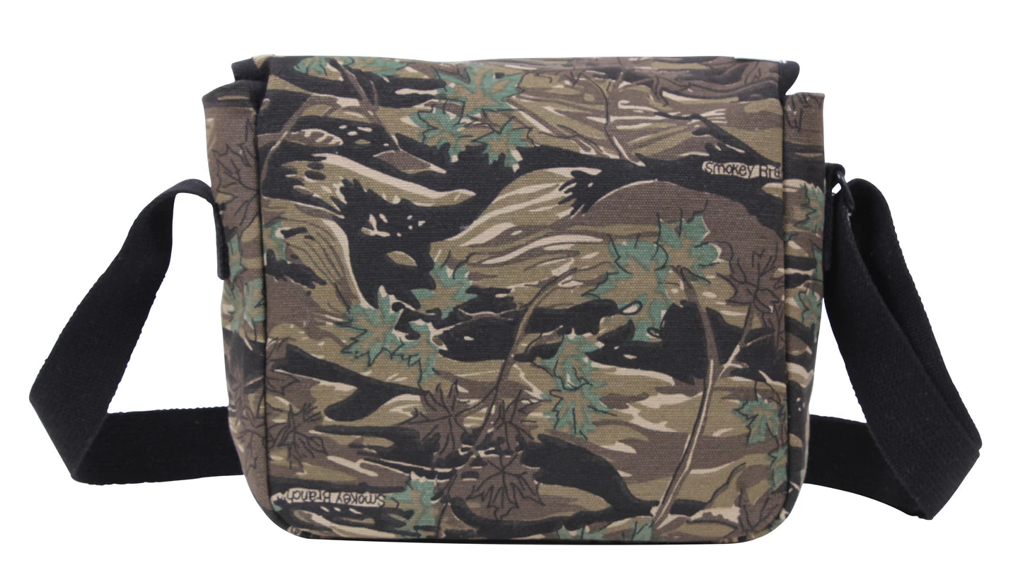 Rothco Canvas Ammo Shoulder Bag Earth Brown Sneak Previews detail photo