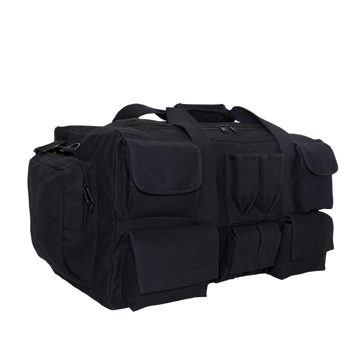 Rothco Canvas Pocketed Military Gear Bag Bags detail photo