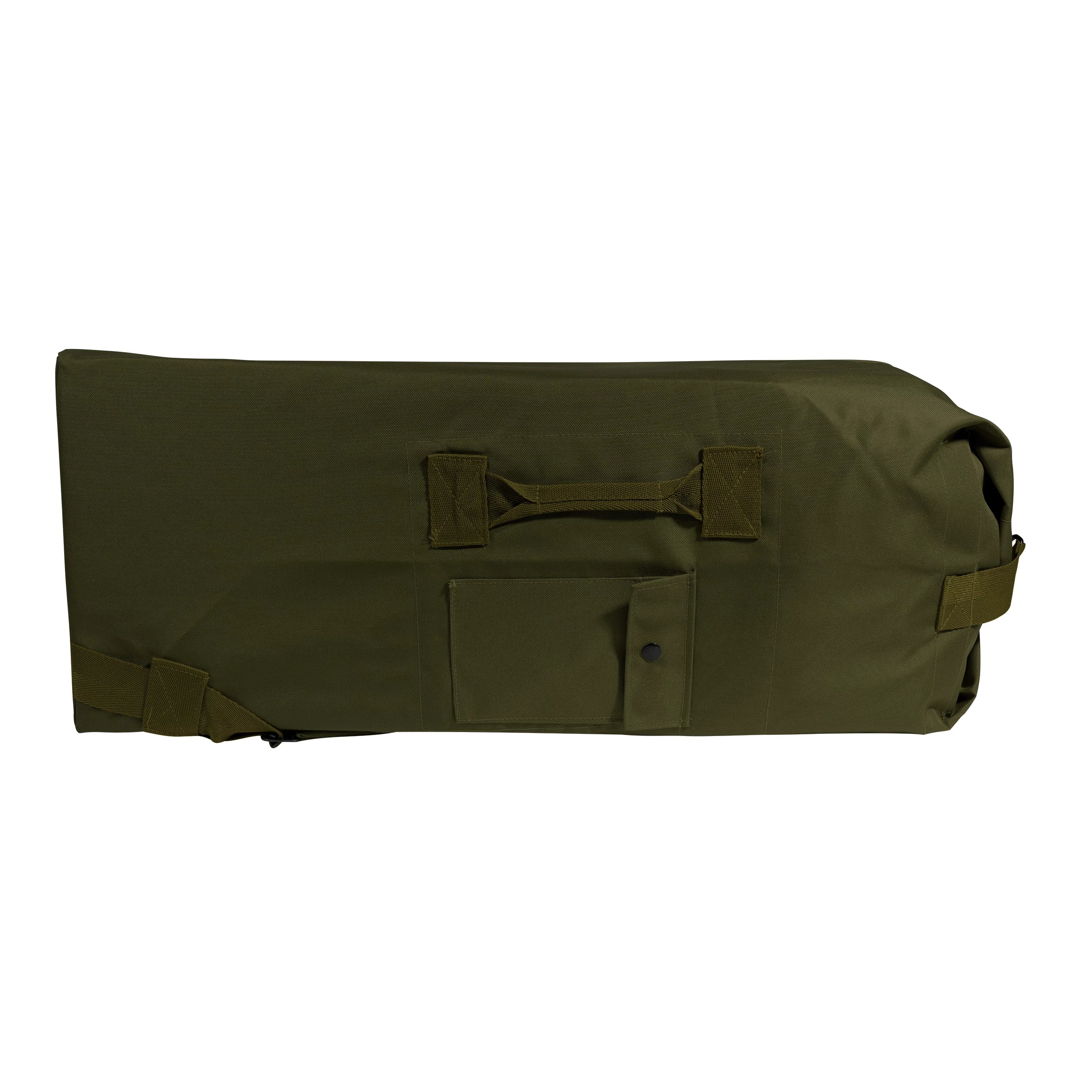 Rothco G.I. Type Enhanced Double Strap Duffle Bag Olive Drab reverse view