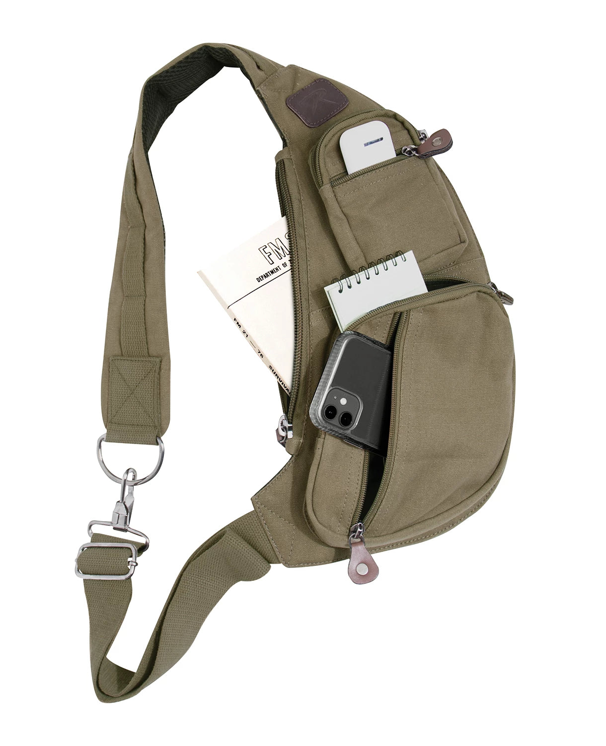 Rothco Crossbody Canvas Sling Bag New Arrivals alternate photo