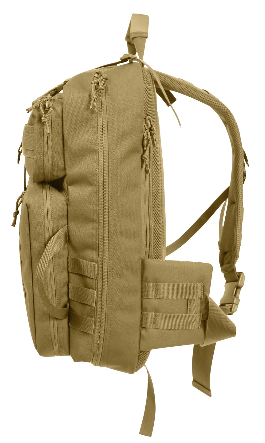 Rothco Tactisling Transport Pack Black Concealed Carry Bags side detail photo