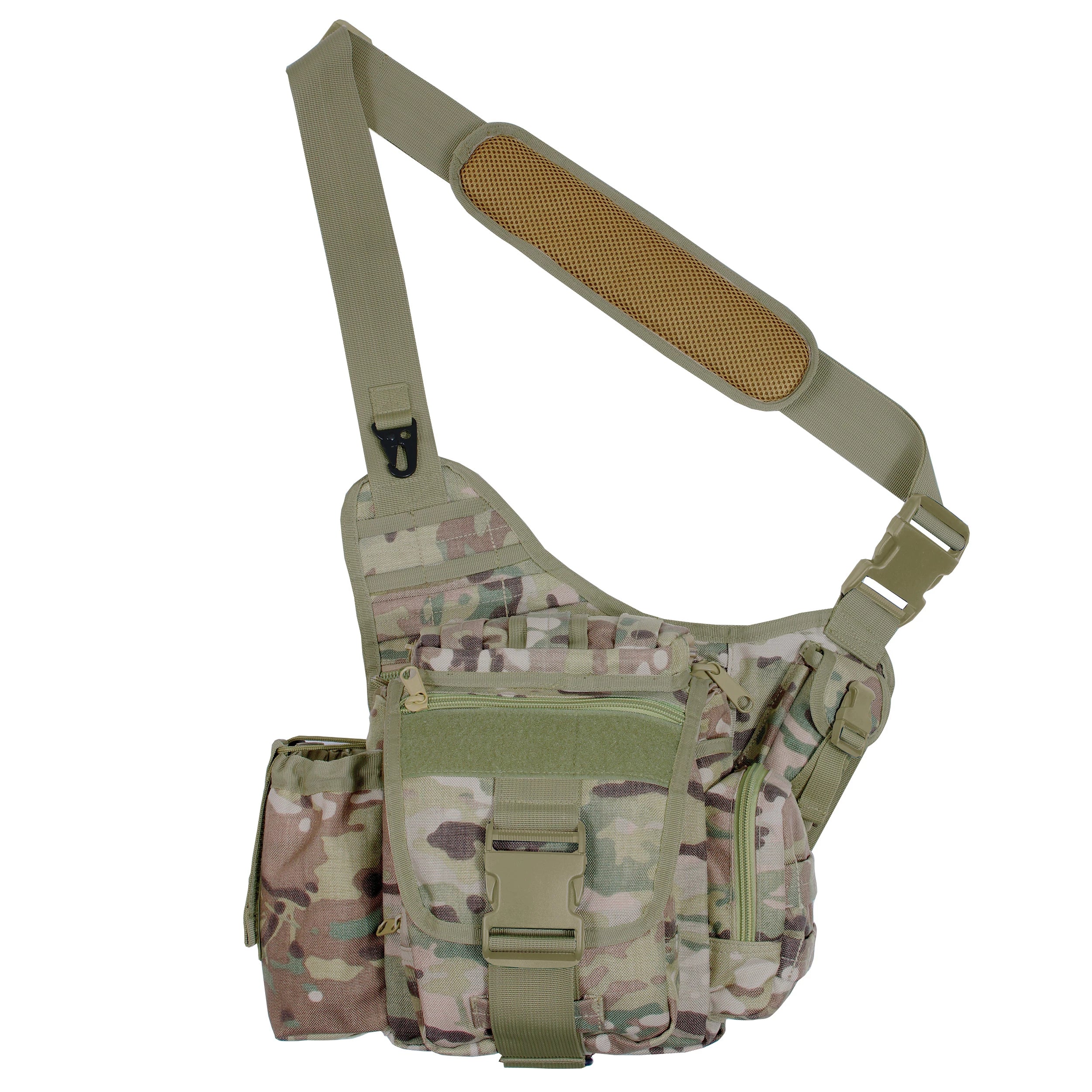 Rothco Advanced Tactical Bag Olive Drab Concealed Carry Bags side detail photo