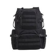 Rothco Multi-Chamber MOLLE Assault Pack Black Tactical Packs side detail photo