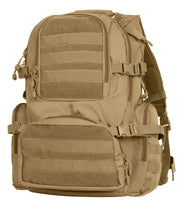 Rothco Multi-Chamber MOLLE Assault Pack Black Tactical Packs secondary detail view