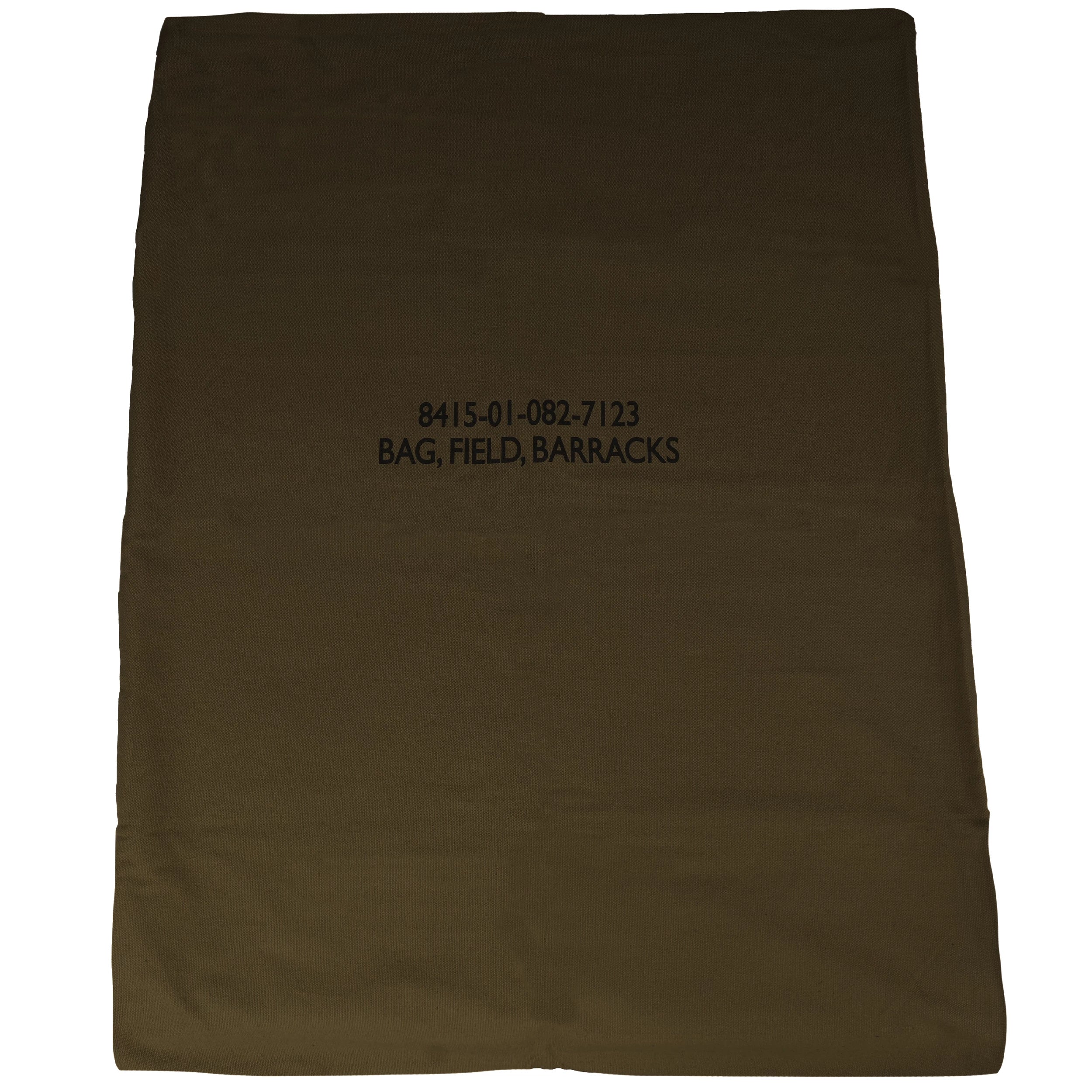 Rothco Canvas Barracks Bag Olive Drab 24" x 32" Sneak reverse view