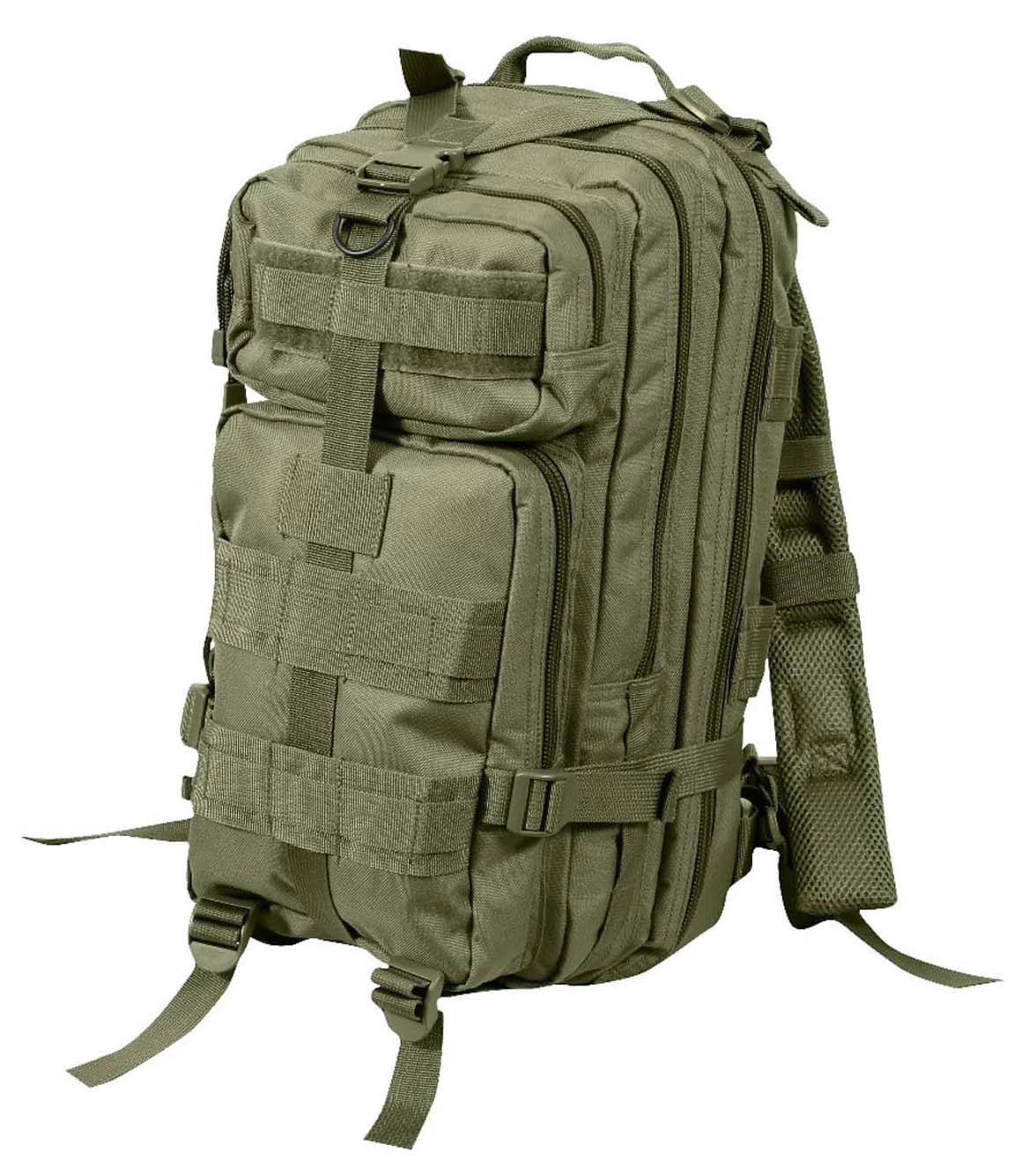 Rothco Medium Transport Pack Black Concealed Carry Bags angled product photo