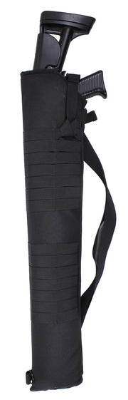 Rothco Tactical MOLLE Shotgun Scabbard Black Shooting Accessories angled product photo