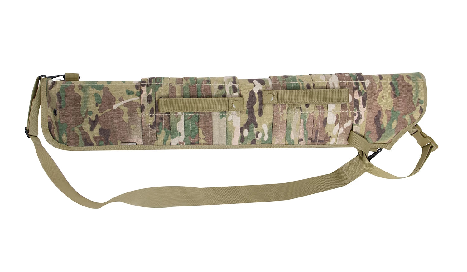 Rothco Tactical MOLLE Shotgun Scabbard Black Shooting Accessories detail photo