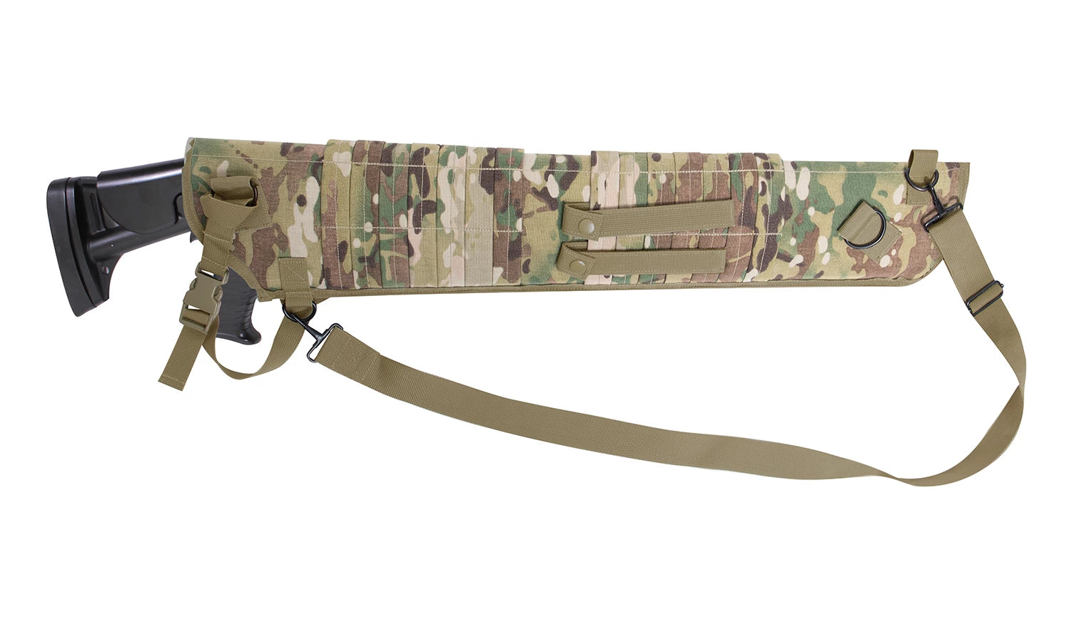 Rothco Tactical MOLLE Shotgun Scabbard Black Shooting Accessories close-up photo