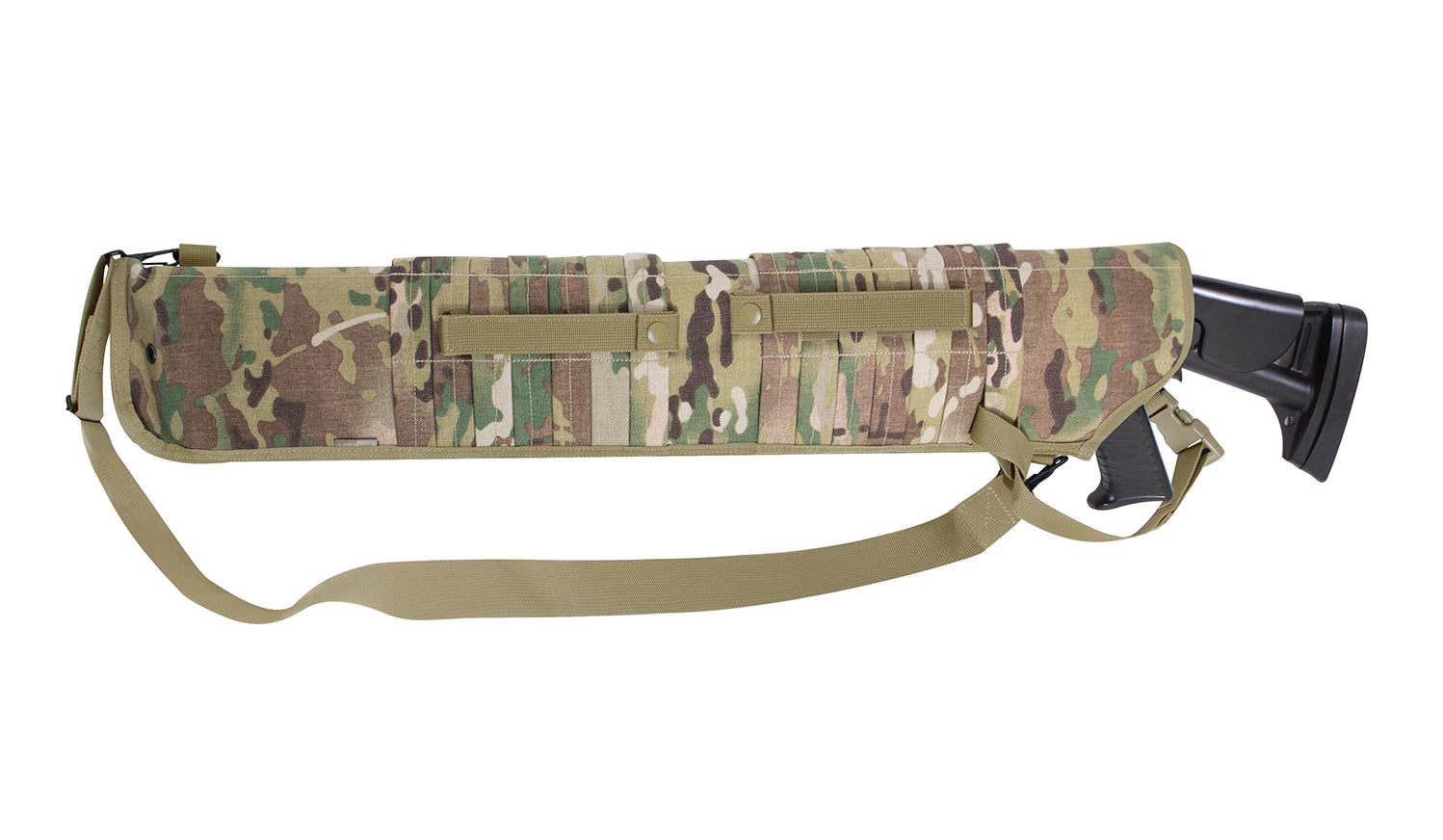 Rothco Tactical MOLLE Shotgun Scabbard Black Shooting Accessories alternate photo