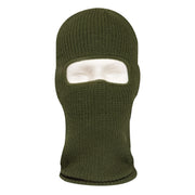 Rothco Fine Knit One Hole Facemask Black New Arrivals side detail photo