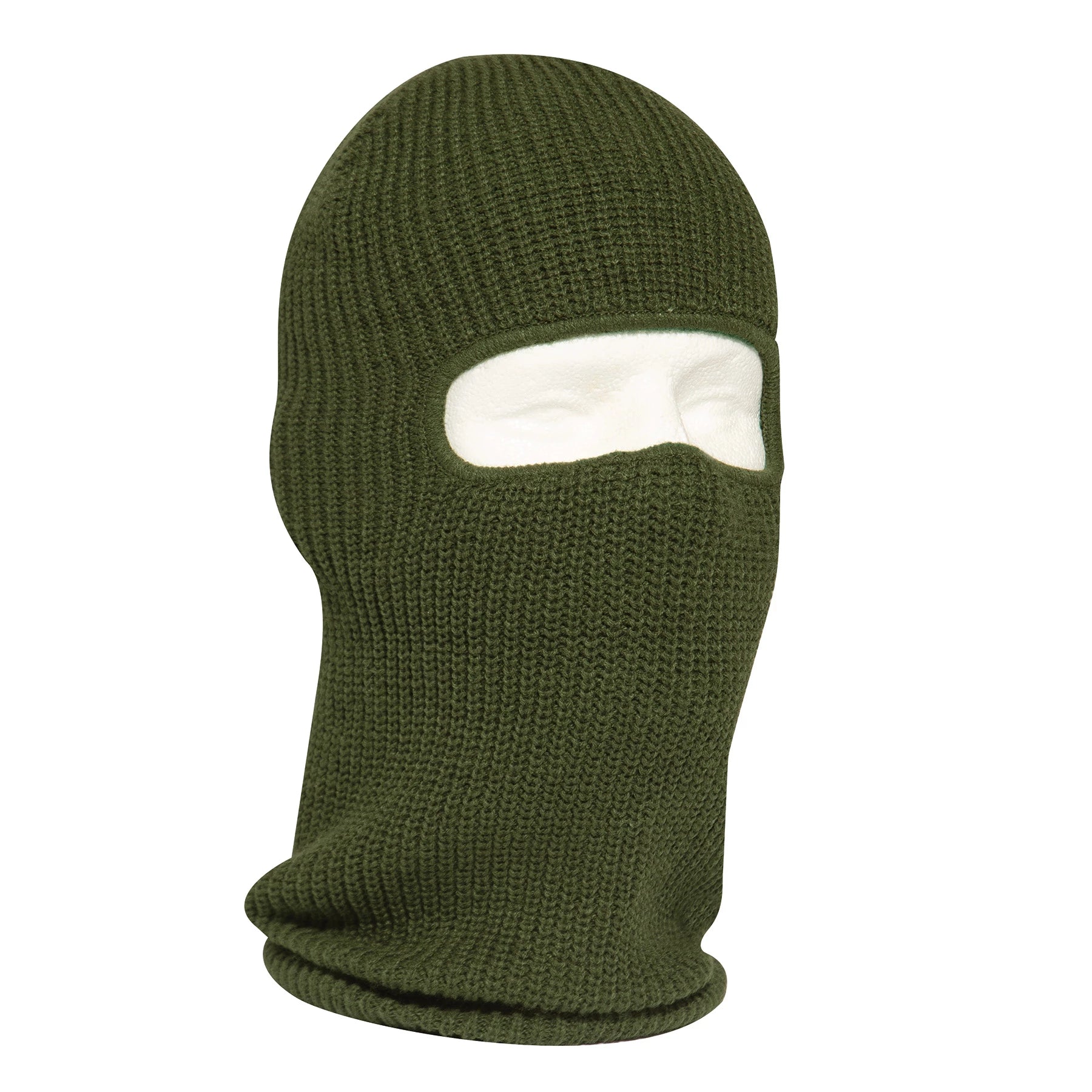 Rothco Fine Knit One Hole Facemask Black New Arrivals upper detail photo
