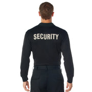 Rothco Moisture Wicking Long Sleeve Security Polo T-Shirts alternate photo
