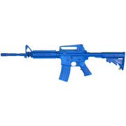 Blueguns FSM4R14 - M4 Open Stock, Fwd Rail, 14" Barrel Replica Training Gun - Blueguns Guns blue gun blue training guns blue guns rings blue guns Blueguns bluegun blue gun training glock 19 blue gun blue guns rings manufacturing blueguns Guns blue gu