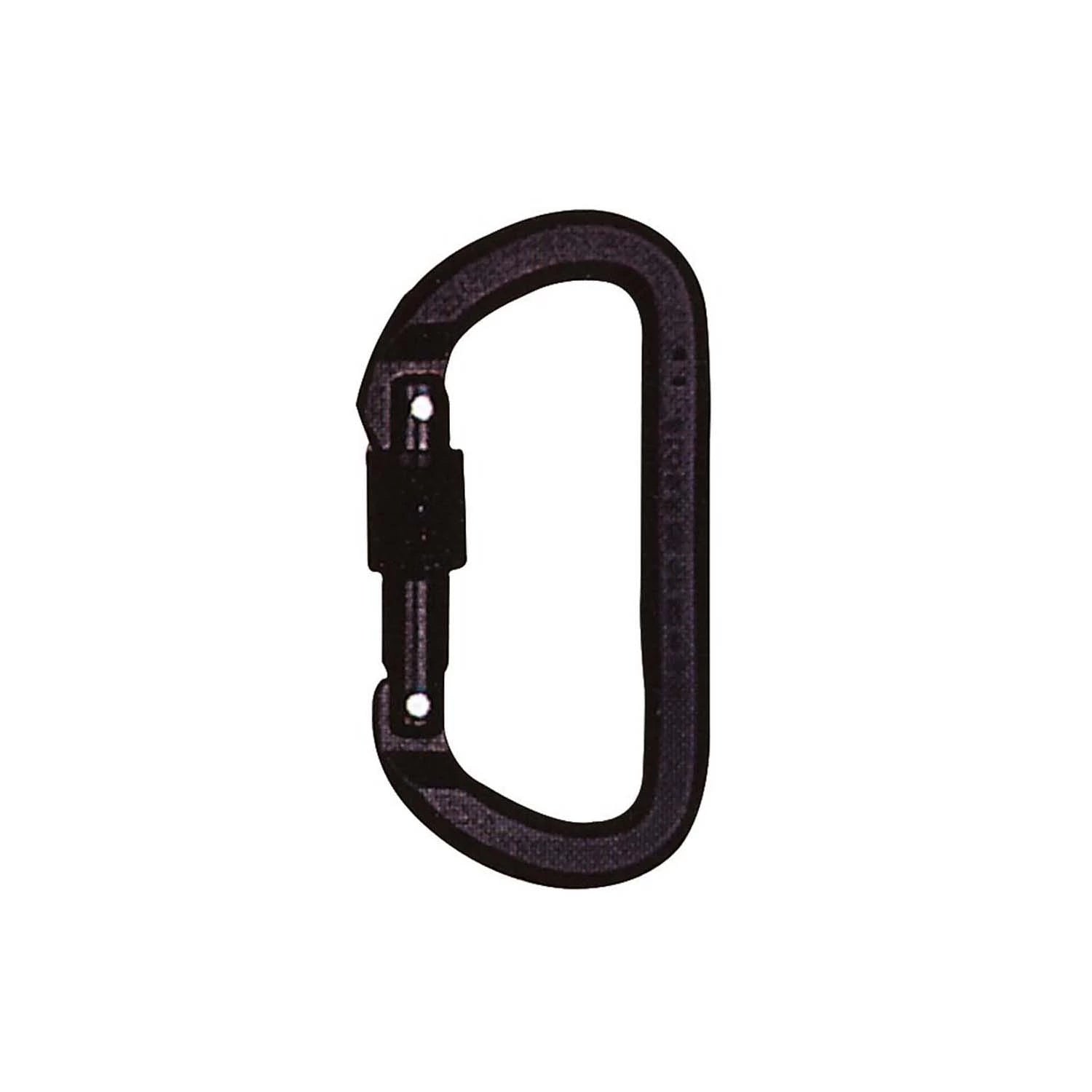 Rothco Locking D Carabiner Black Rappelling Carabineers & Figure 8's detail photo