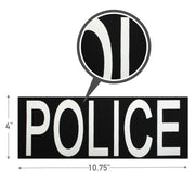 Rothco Police Patch With Hook Back Public Safety Patches alternate photo