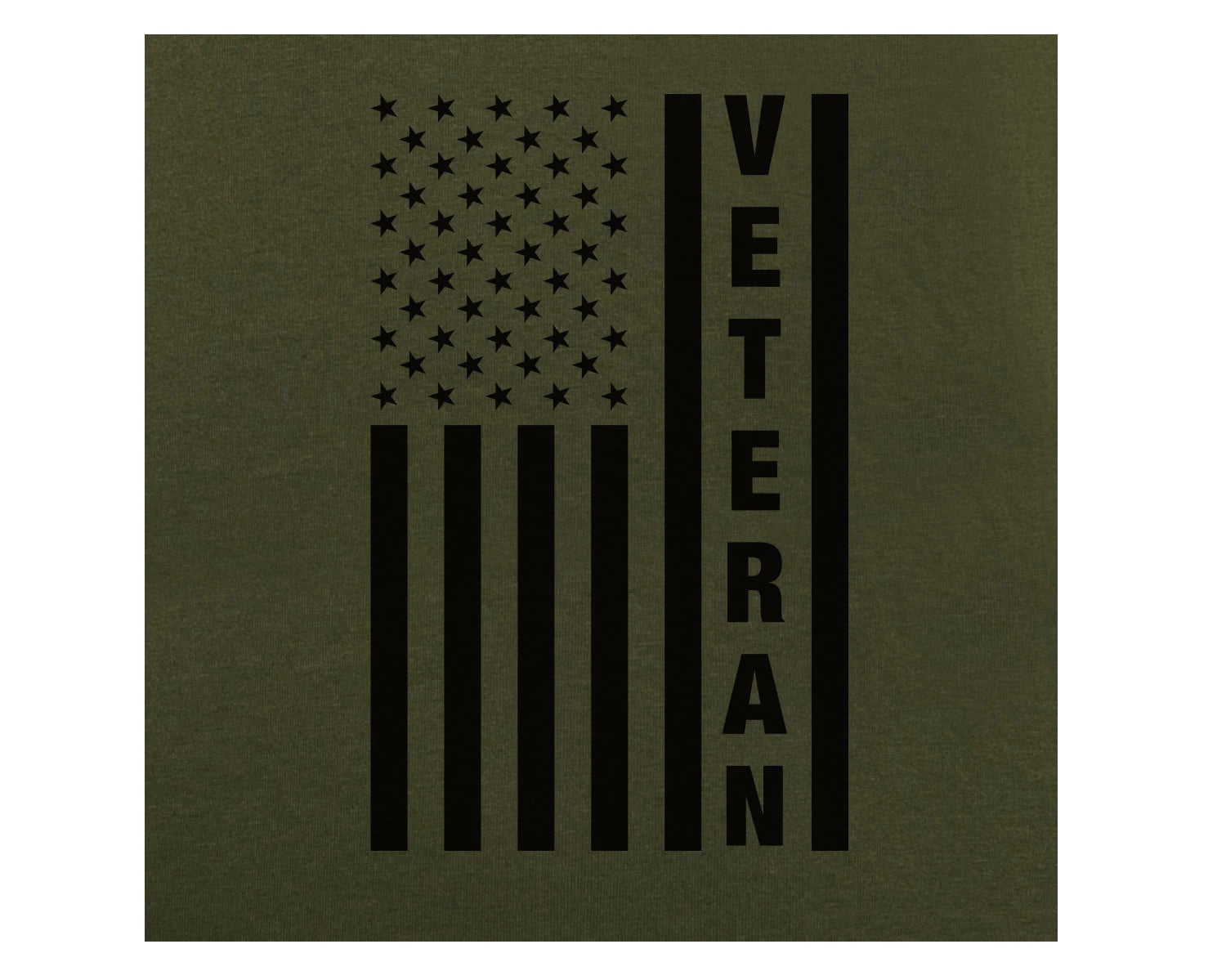 Rothco Veteran Flag T-Shirt Graphic Print close-up photo