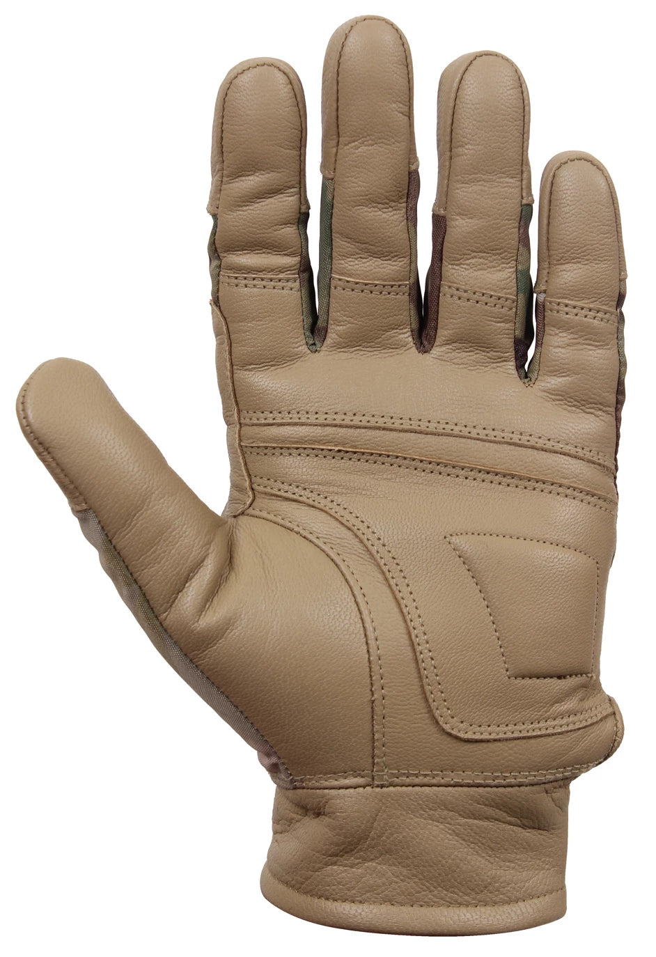 Rothco Hard Knuckle Cut and Fire Resistant Gloves Duty side detail photo
