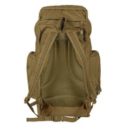 Rothco 45L Tactical Backpack Black Packs angled product photo