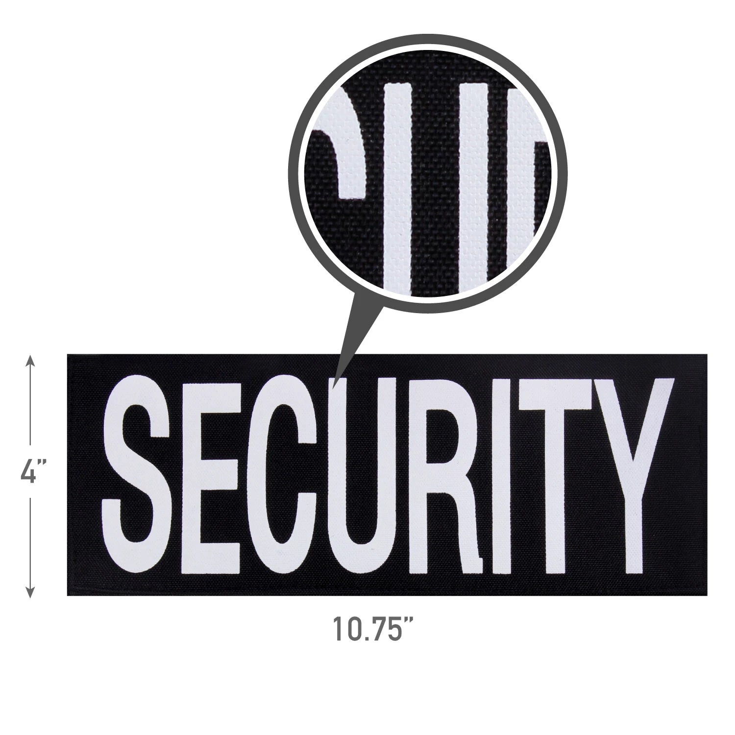 Rothco Security Patch With Hook Back Public Safety Patches alternate photo
