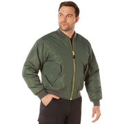Rothco Enhanced Nylon MA-1 Flight Jacket Sneak Previews angled product photo