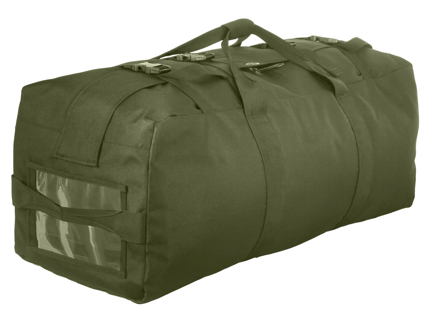 Rothco Enhanced Duffle Bag Olive Drab Nylon Bags close-up photo