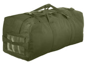 Rothco Enhanced Duffle Bag Olive Drab Nylon Bags close-up photo