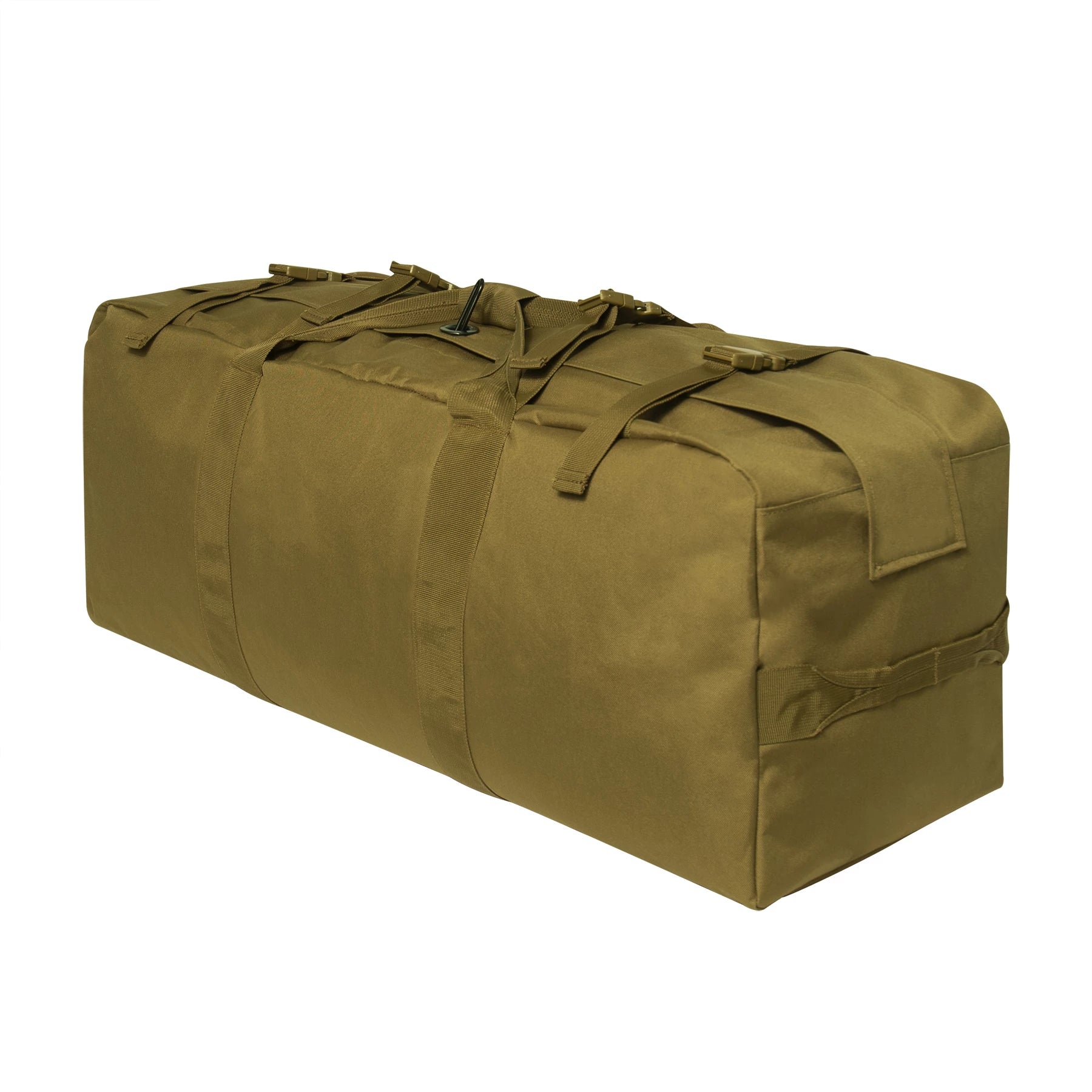 Rothco Enhanced Duffle Bag Olive Drab Nylon Bags side detail photo