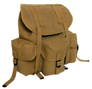 Rothco G.I. Type Heavyweight Mini Alice Pack Black Backpacks reverse view