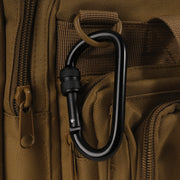 Rothco 80MM Locking Carabiner Coyote Brown Novelty & Gifts angled product photo