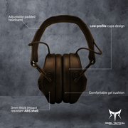 Electronic Hearing Protector - Rebel Tactical